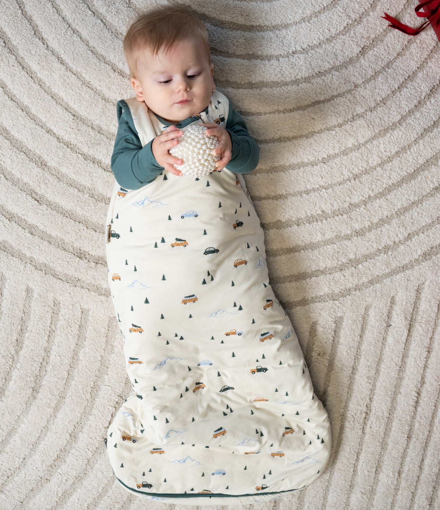 bamboo sleep sack winter road trip