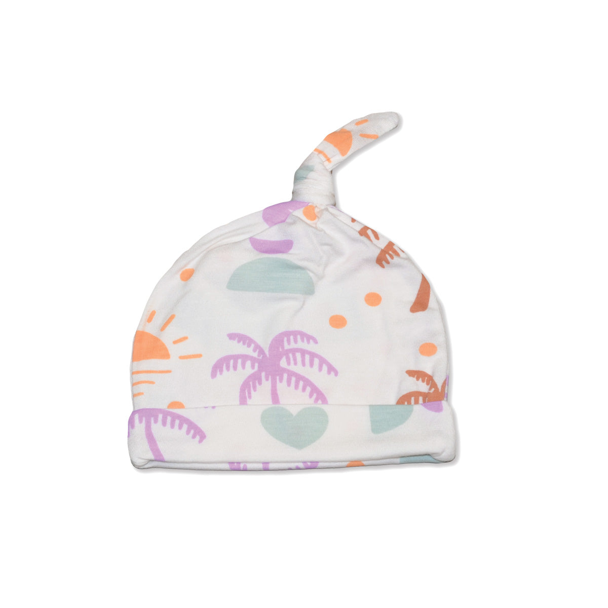 bamboo knot hat boho surf print