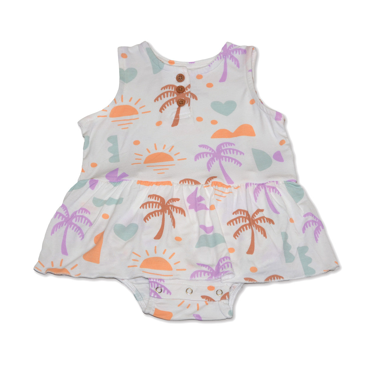 bamboo skirt bodysuit boho surf print