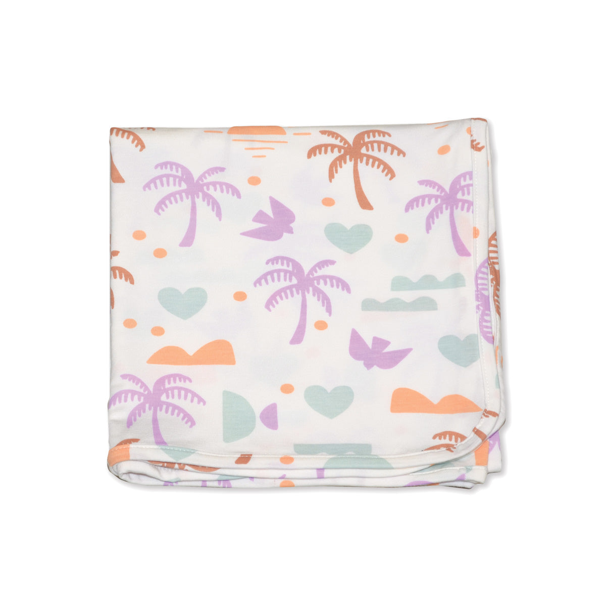 bamboo swaddle blanket boho surf print