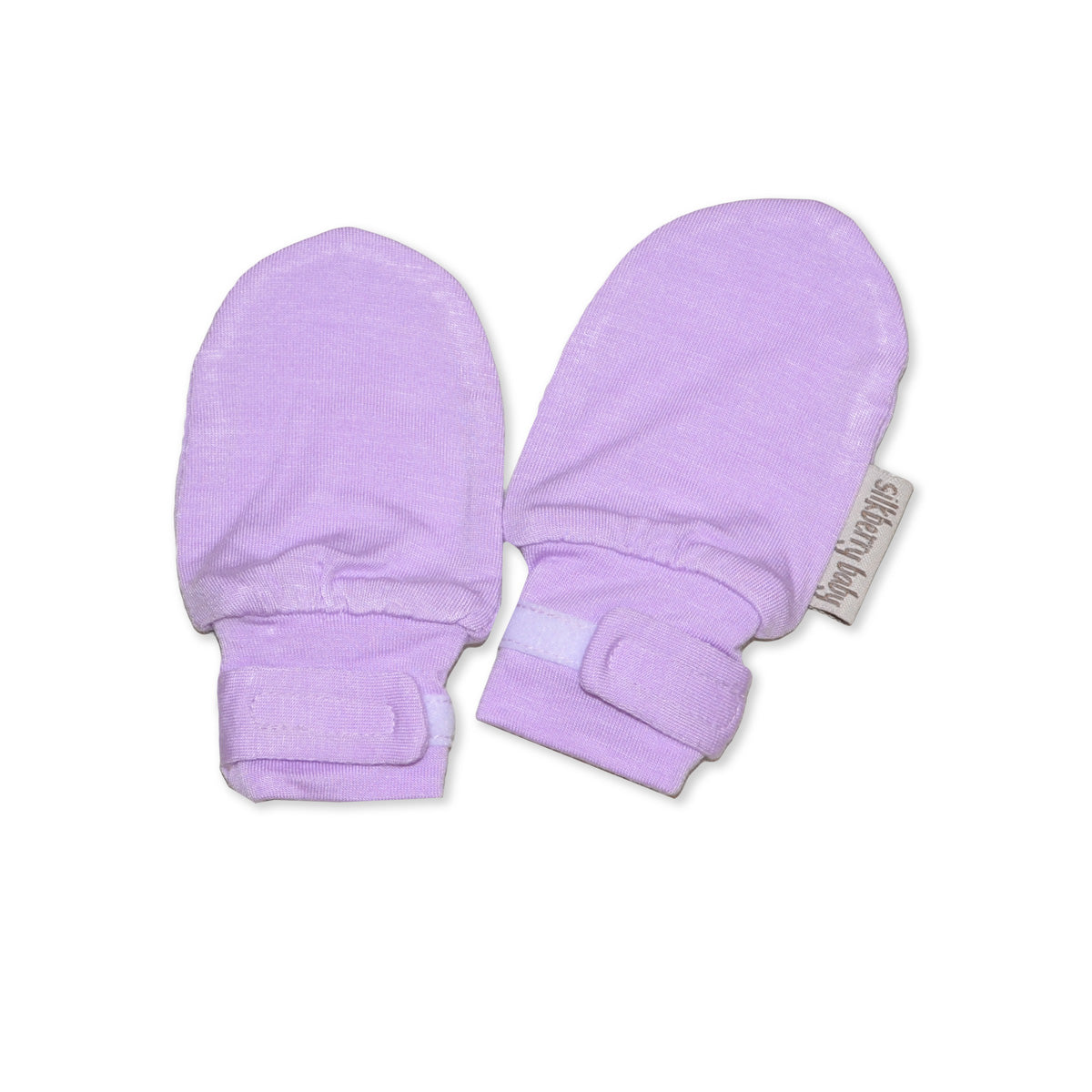 bamboo stay on no scratch mitten lavender bloom