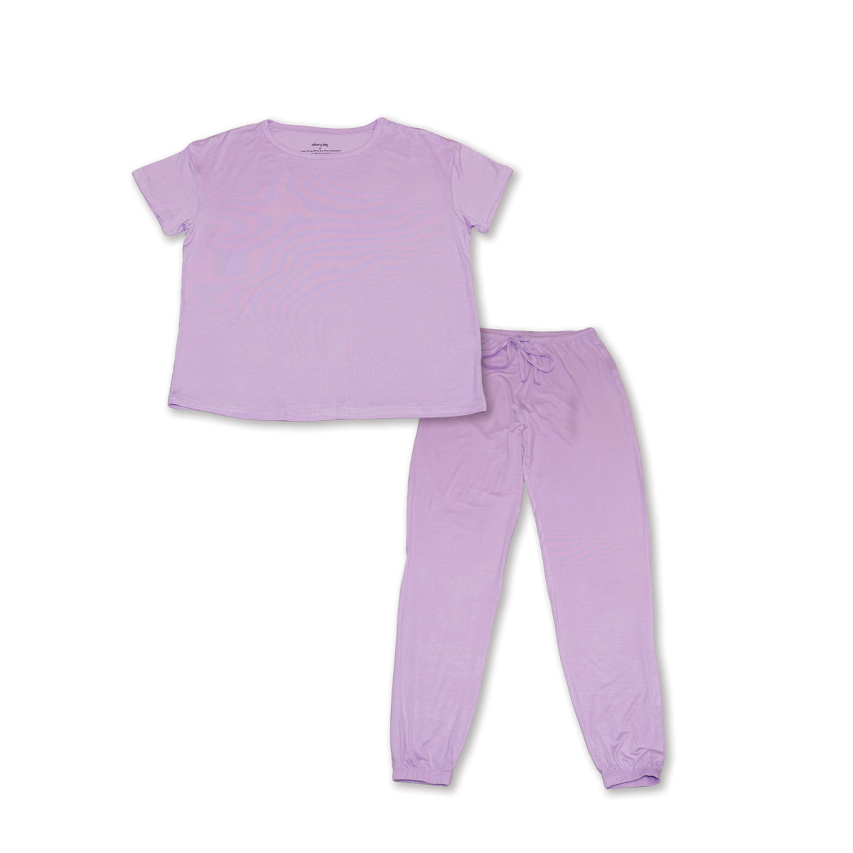 women bamboo loungewear set lavender bloom