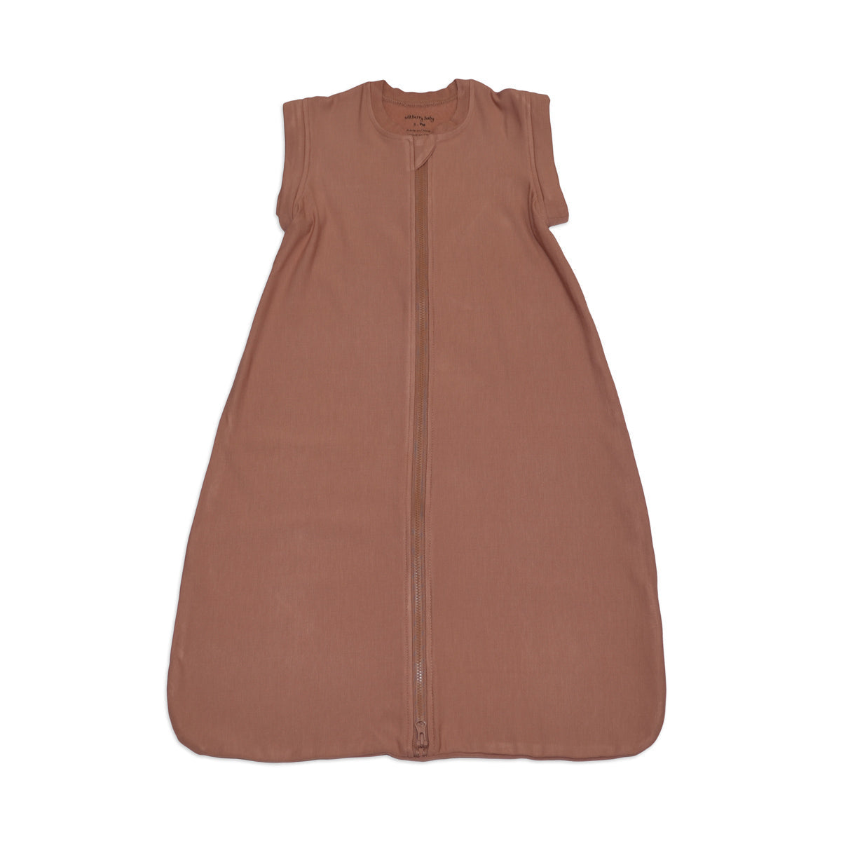 bamboo fleece sleep sack chocolate