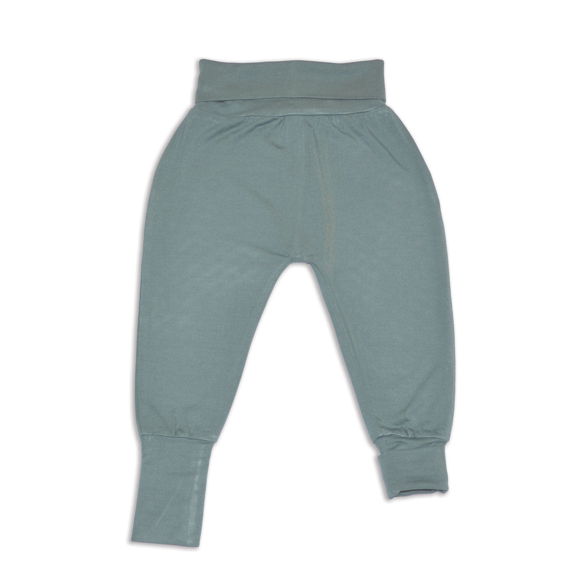 bamboo harem pants pine color