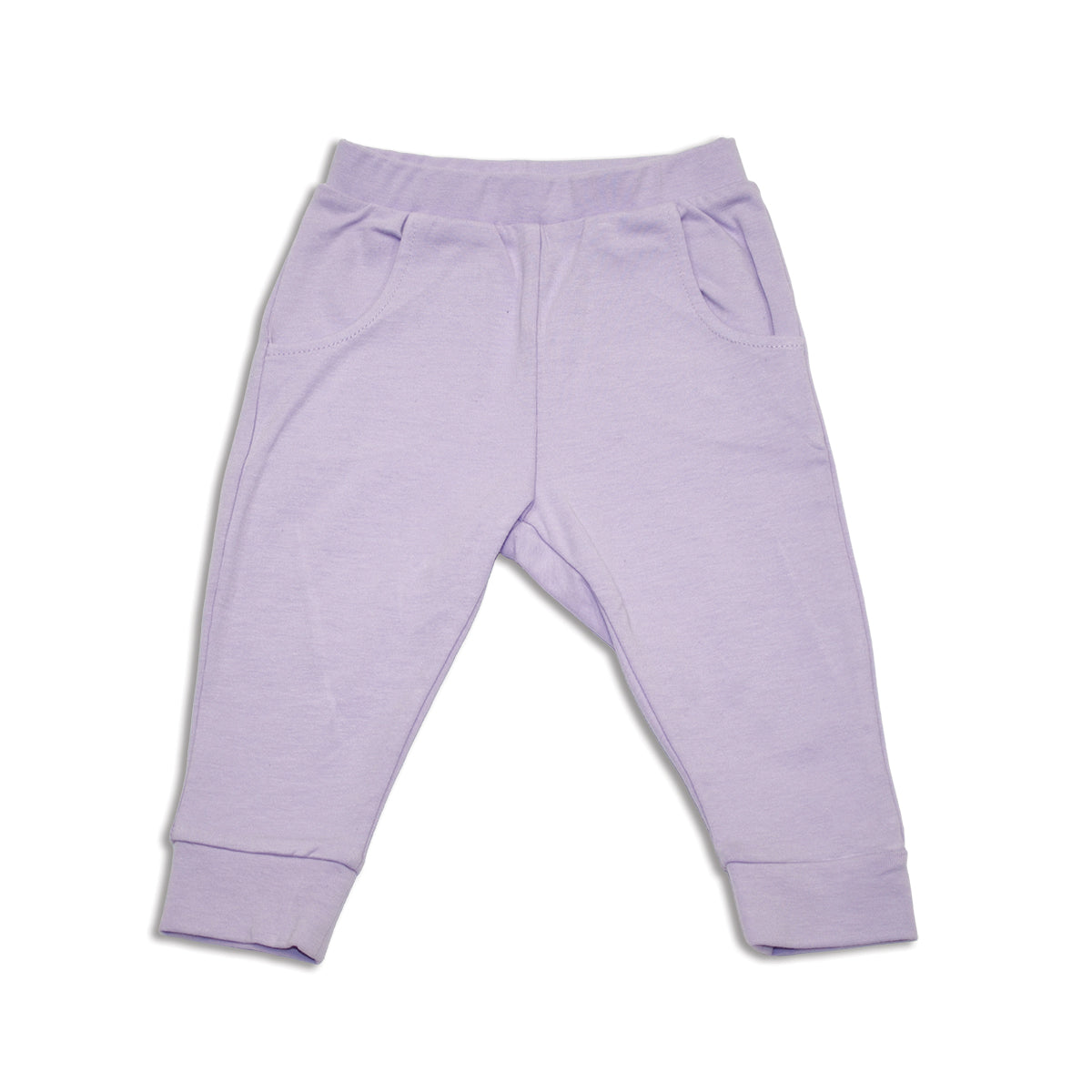 organic cotton elastic cuff jogger unicorn color
