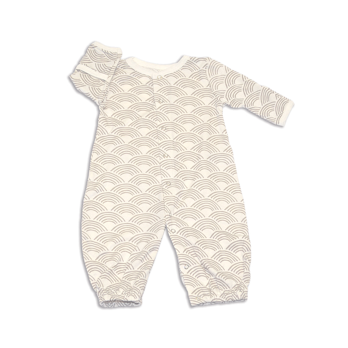 WF4345 bamboo converter gown wave