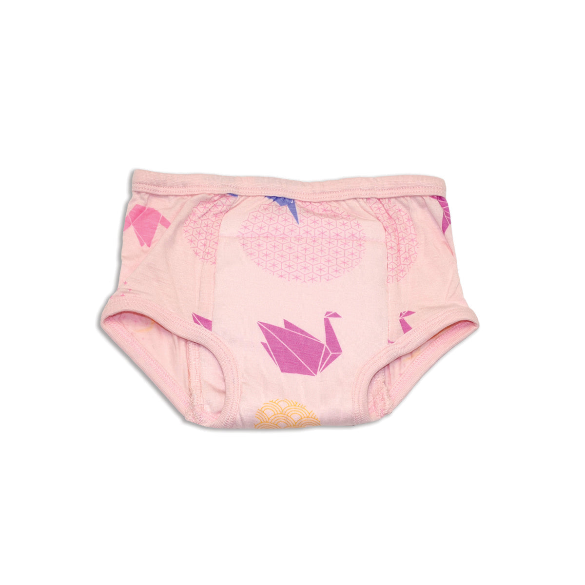 bamboo training pants origami print