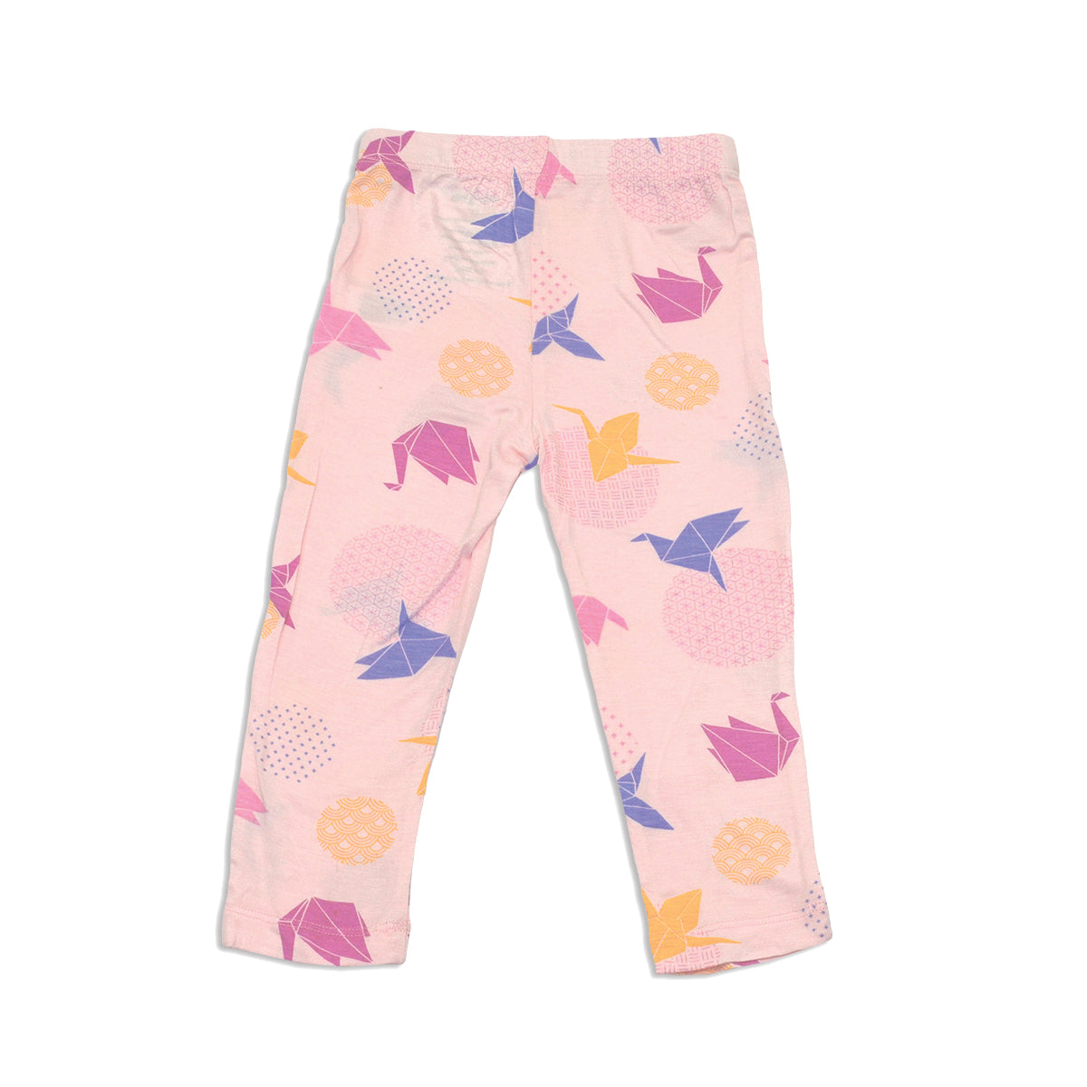 bamboo capri leggings origami print