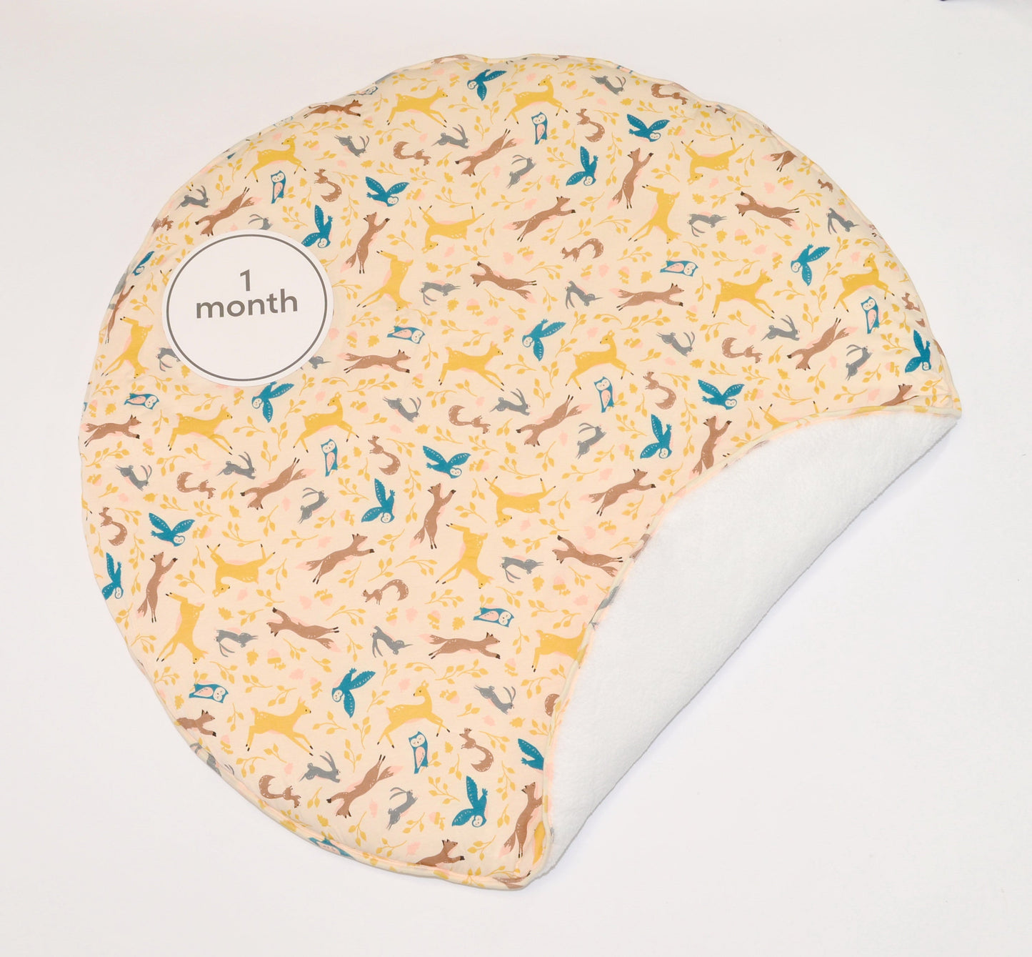 bamboo playmat woodland frolic print