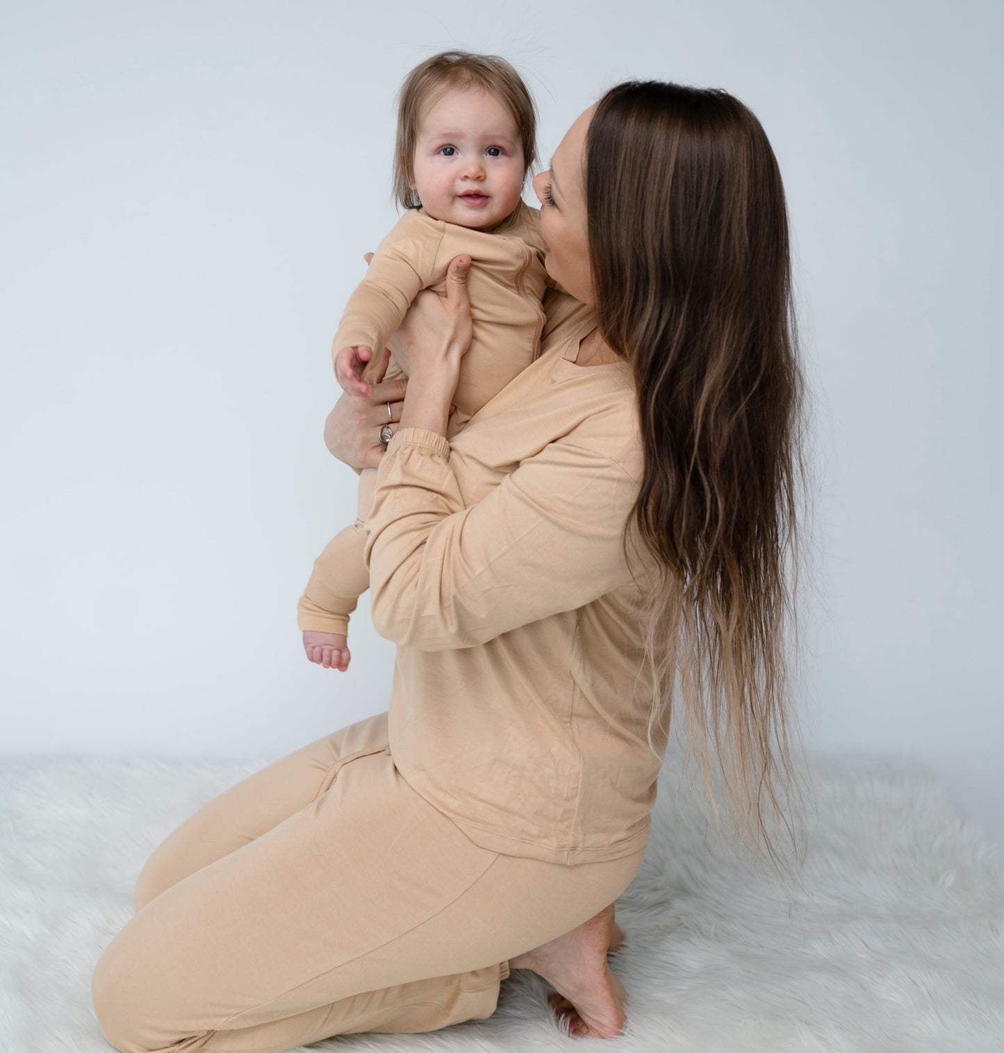baby two way zipper romper prairie