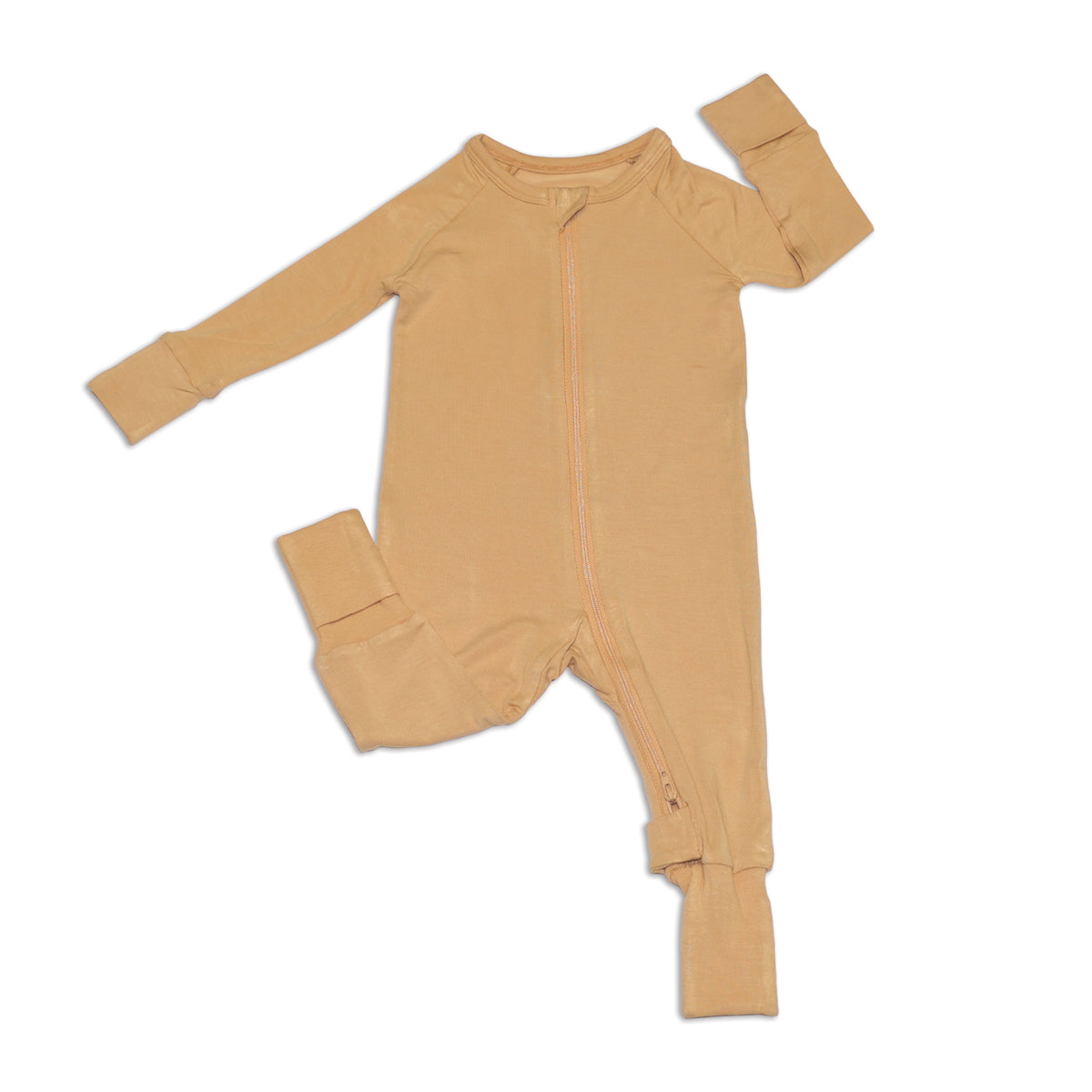 bamboo two way zipper romper prairie