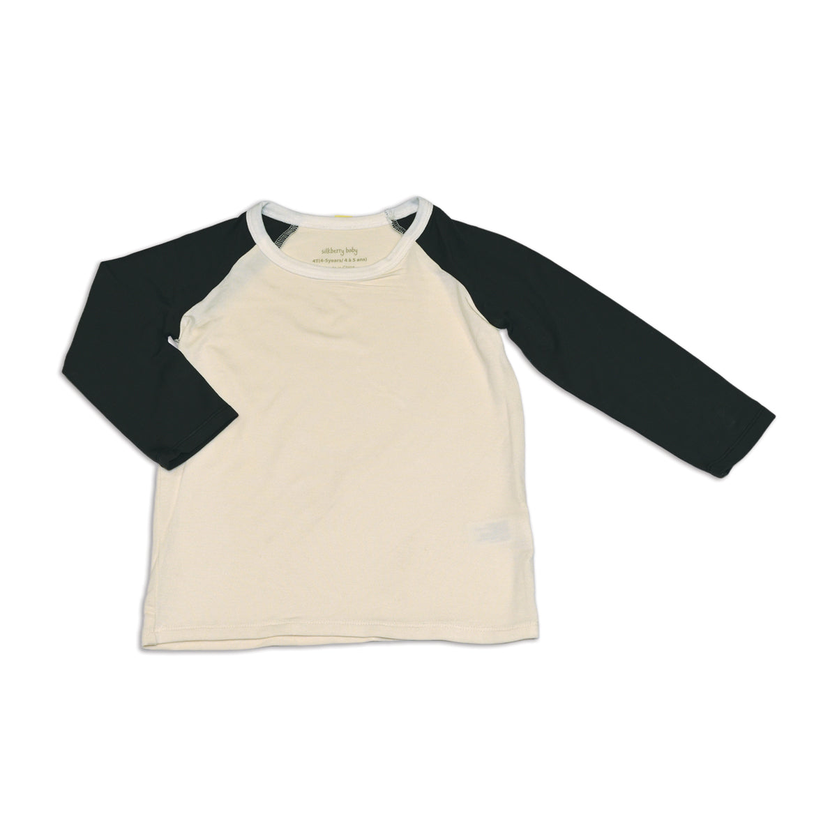 bamboo long sleeve colorblock tee