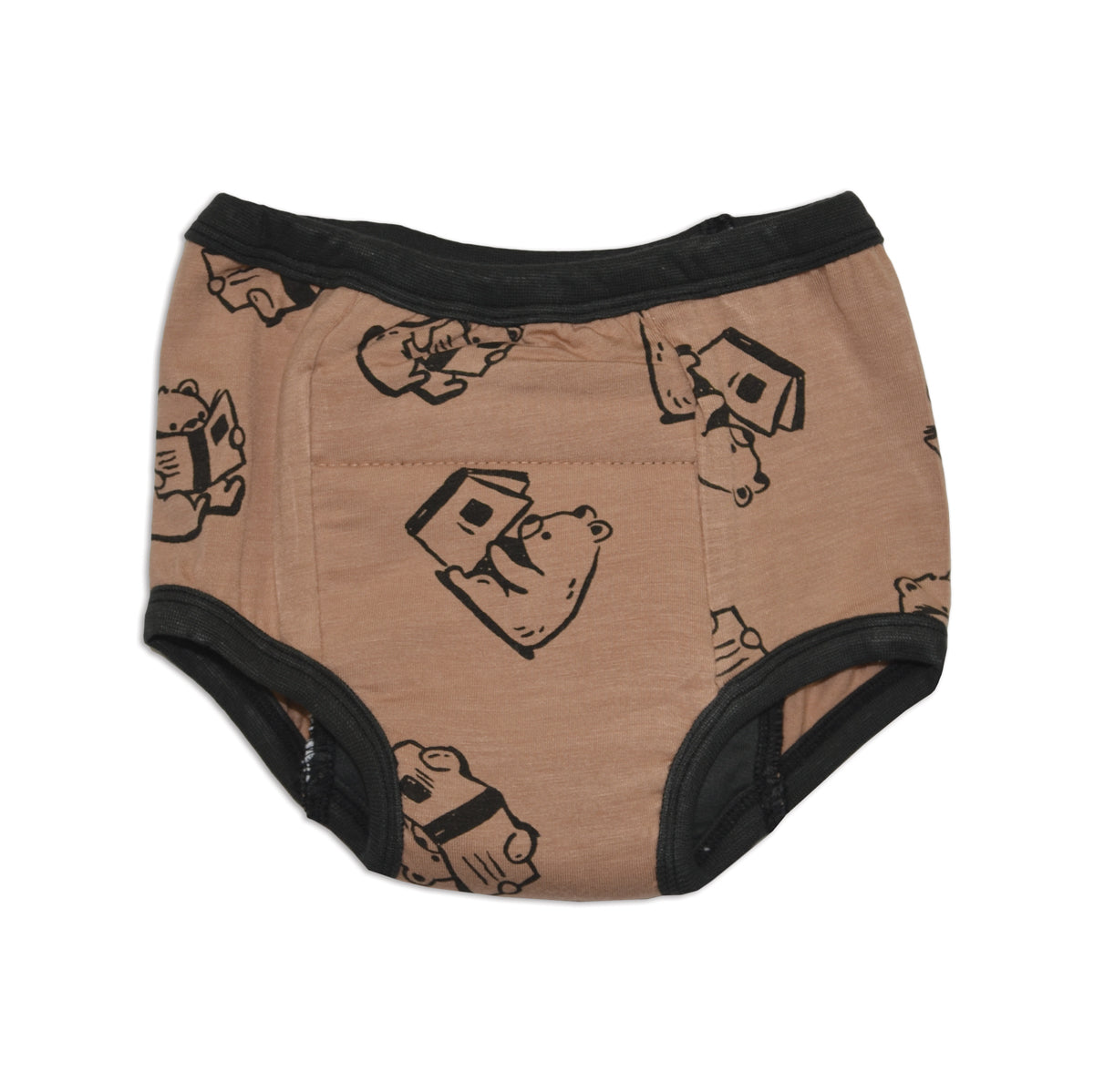 bamboo training pants story book bear print