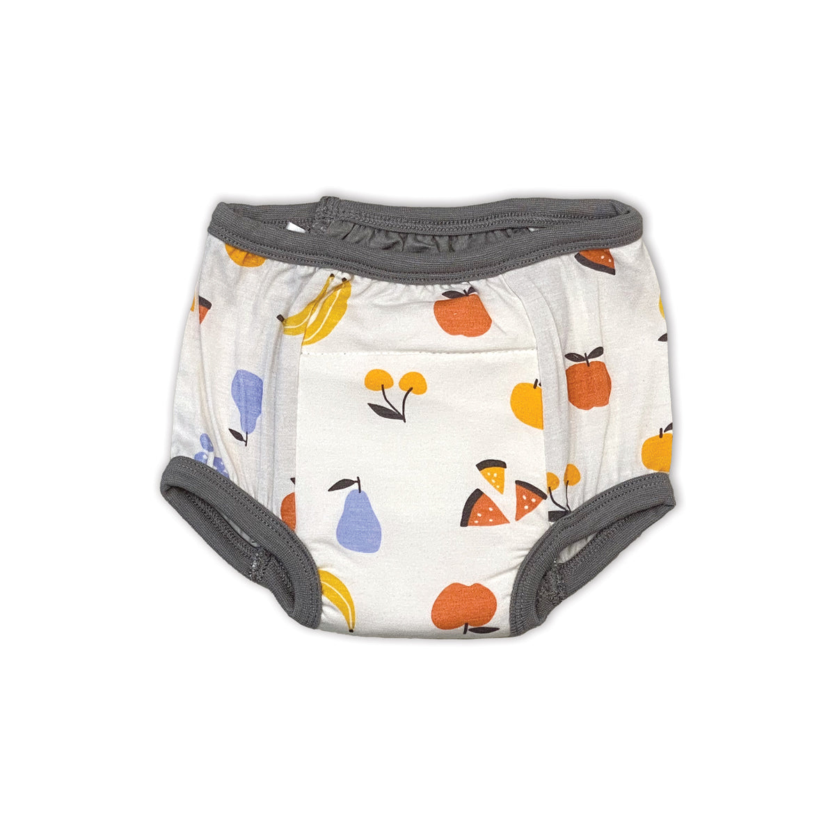 bamboo training pants fruit salad print