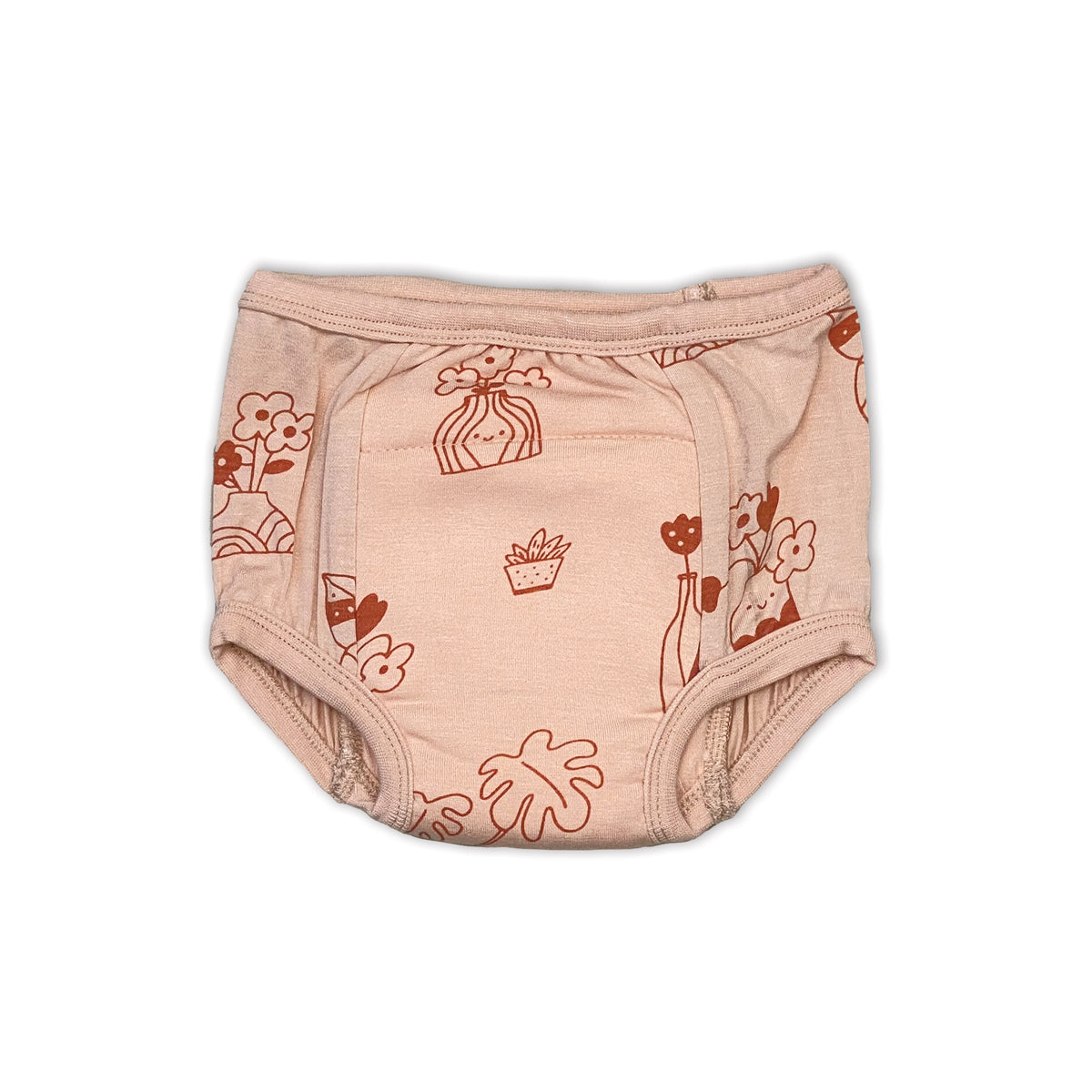 bamboo training pants plantastic print