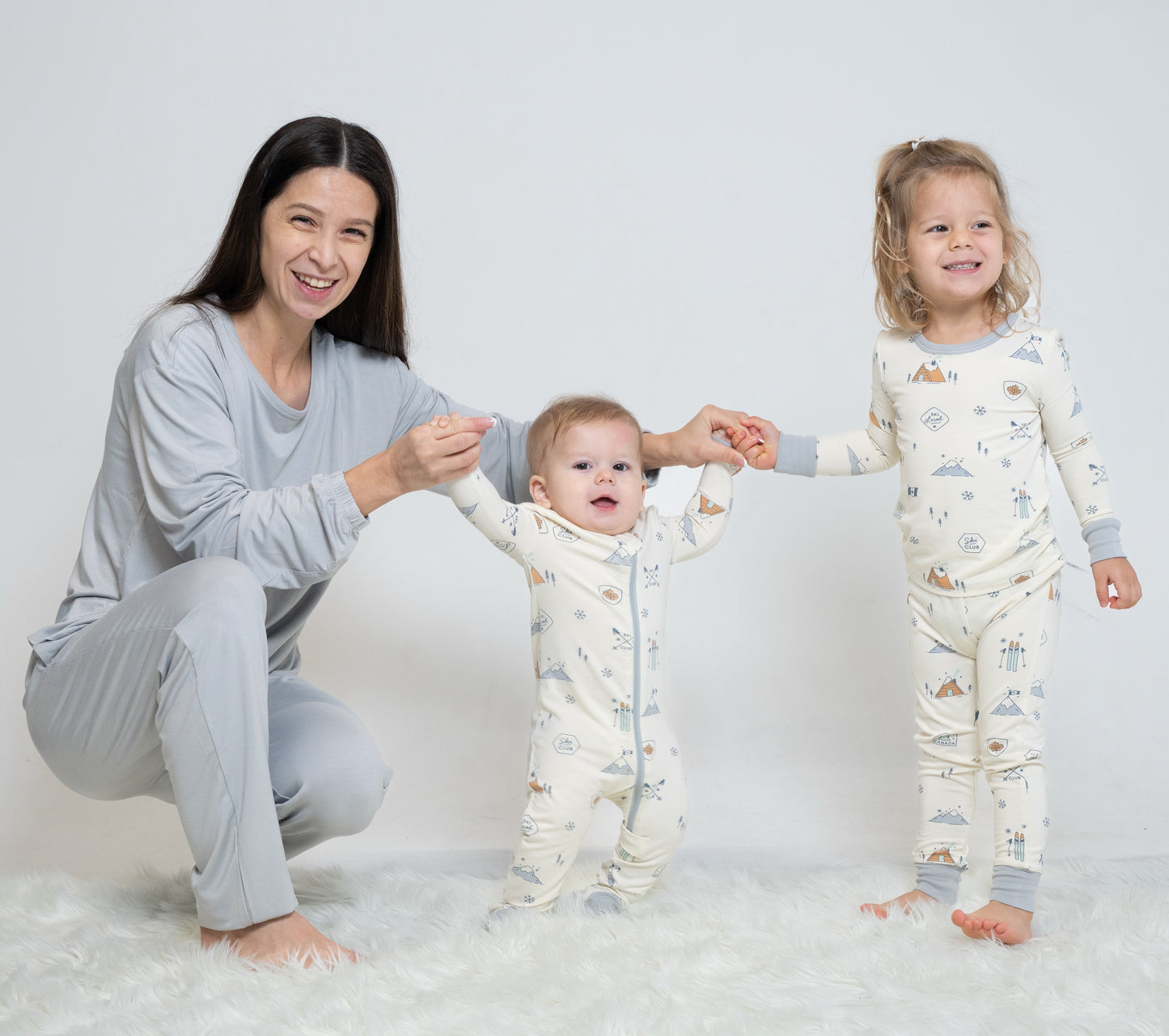 women's bamboo loungewear high rise color