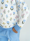 Bamboo Fleece Sweatshirt (Wildflower Print)