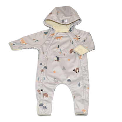 softshell outdoor coverall true north print