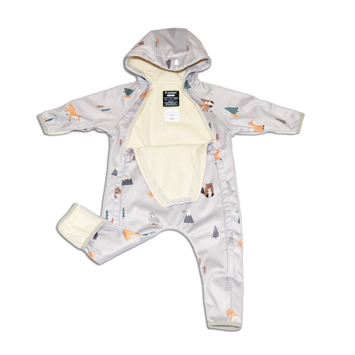 softshell outdoor coverall true north print