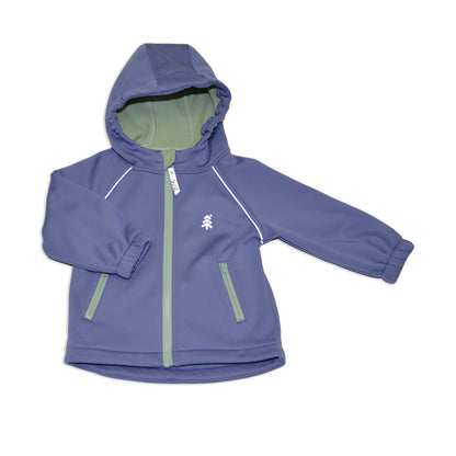 softshell water resistant jacket astro blue color