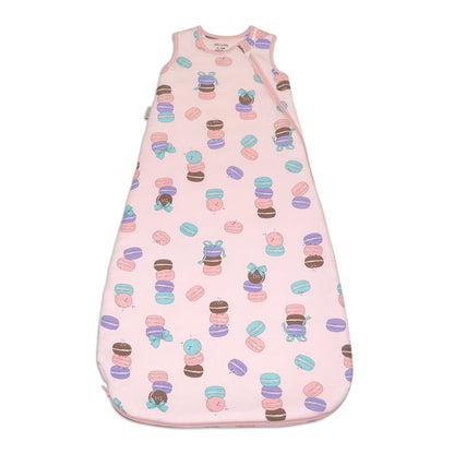 bamboo sleep sack 1 tog macaron party print