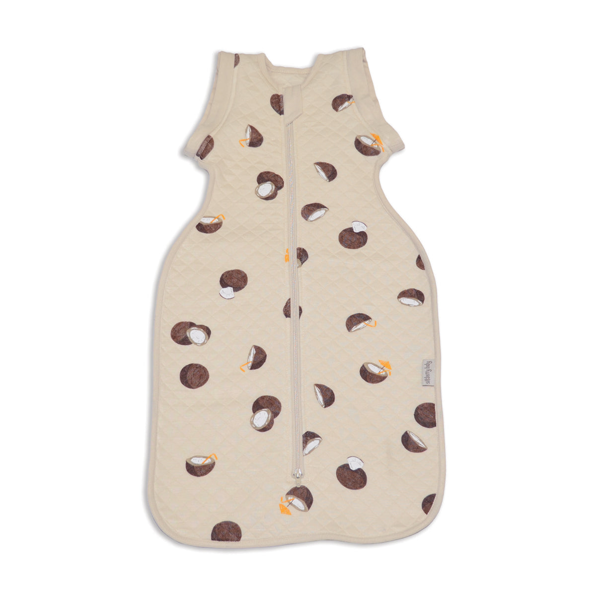 Bamboo Newborn Cocoon Sack 1 TOG (Coconut Print)