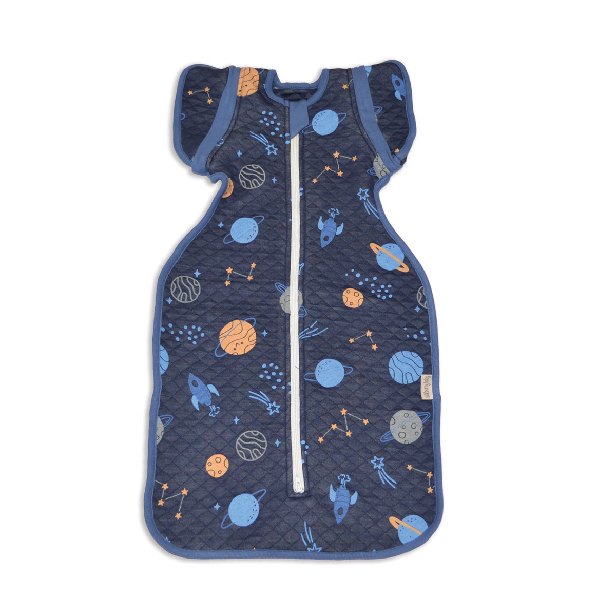 Bamboo Newborn Cocoon Sack 1 TOG (Lost in Space Print)
