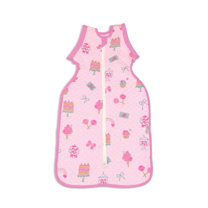 Bamboo Newborn Cocoon Sack 1 TOG (Sweet Shop Print)