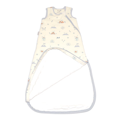 bamboo sleep sack 2.5 tog ski club print