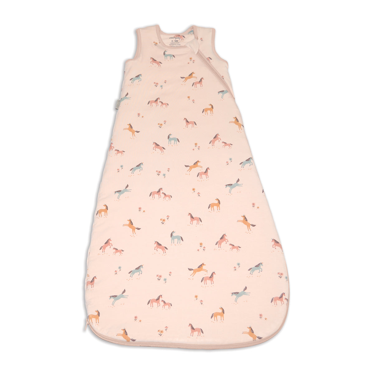 bamboo sleep sack 2.5 tog unicorn meadow print