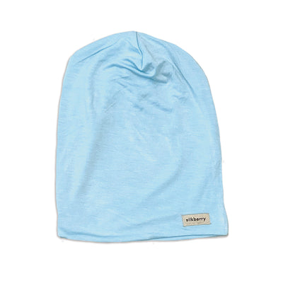 Bamboo Jersey Slouchy Beanie (Sky)