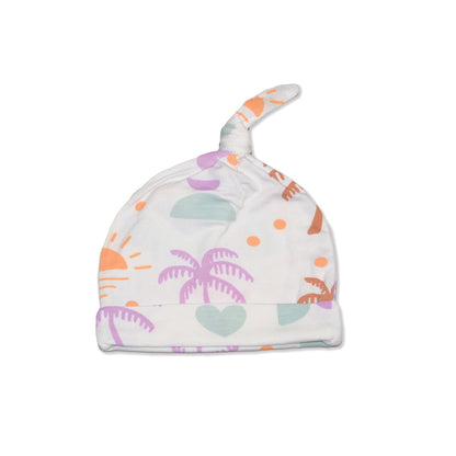bamboo knot hat boho surf print