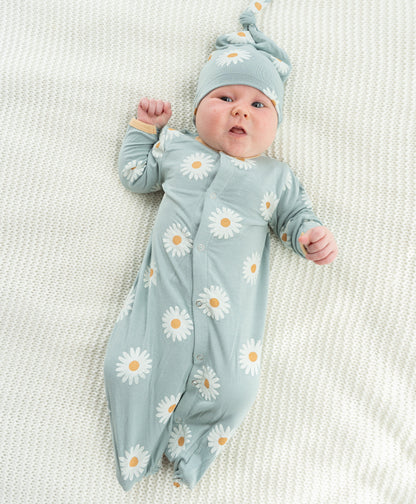 bamboo converter gown daisy print