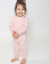 Bamboo Long Sleeve Pajama Set (Teatime Pink)