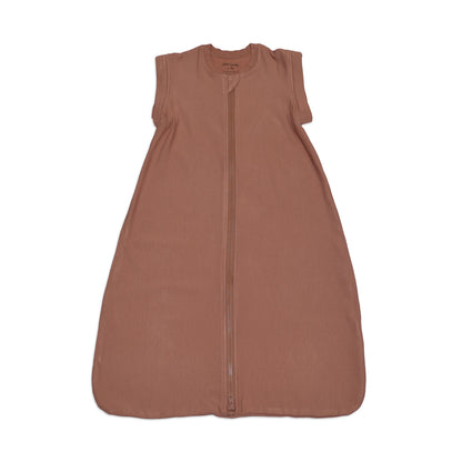 bamboo fleece sleep sack chocolate