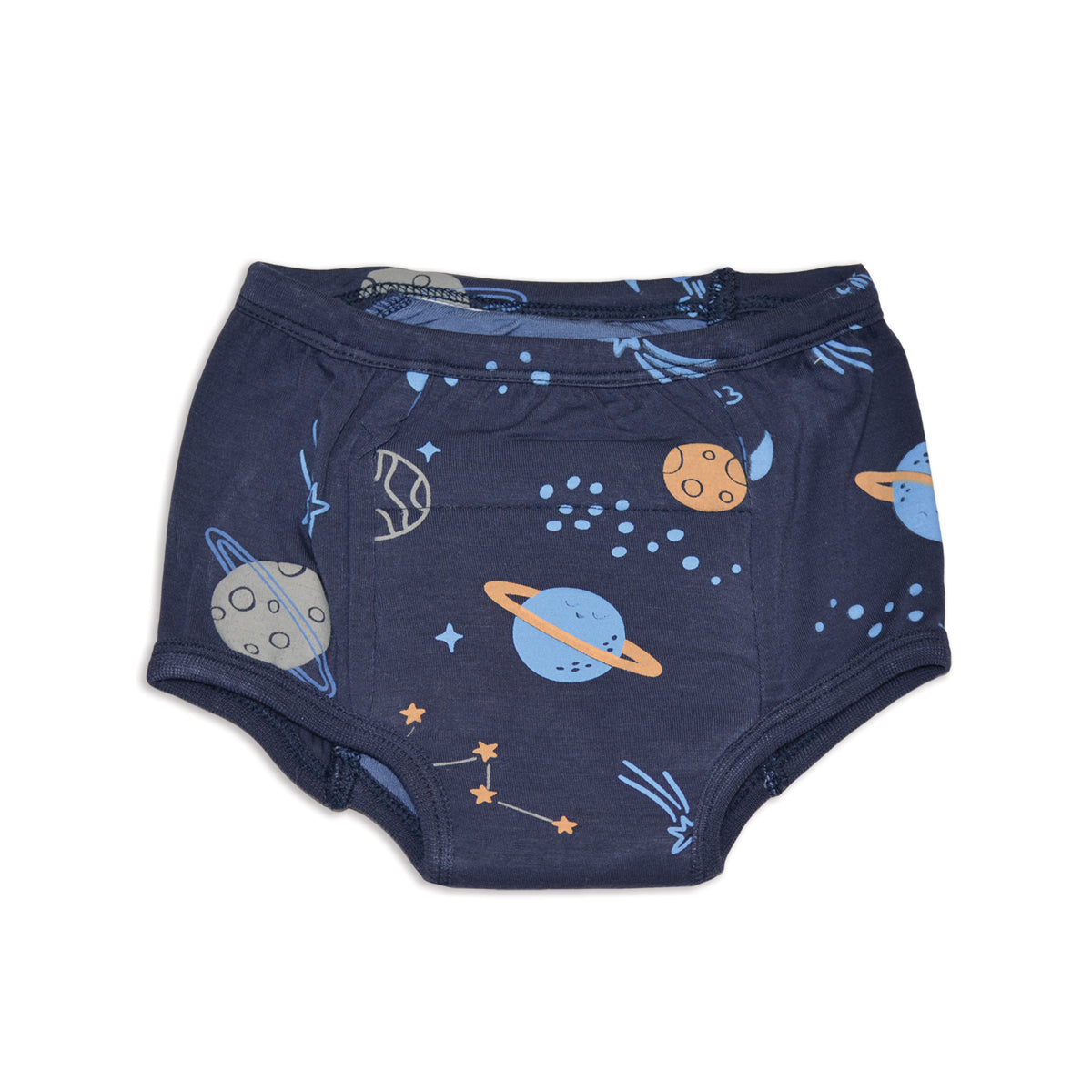 bamboo training pants lost in space print