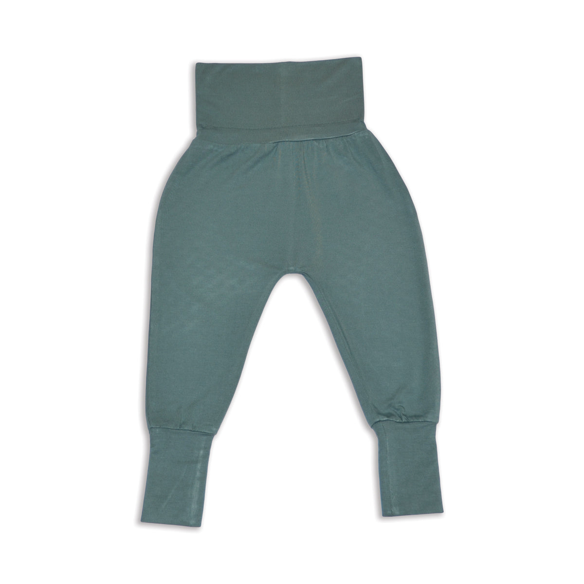 bamboo harem pants pine color