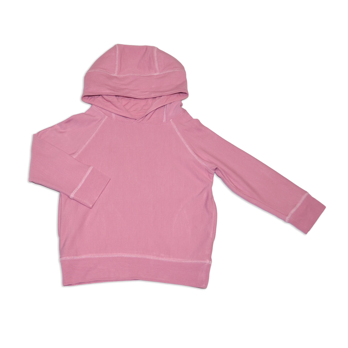fleece hooded jacket mauve orchid