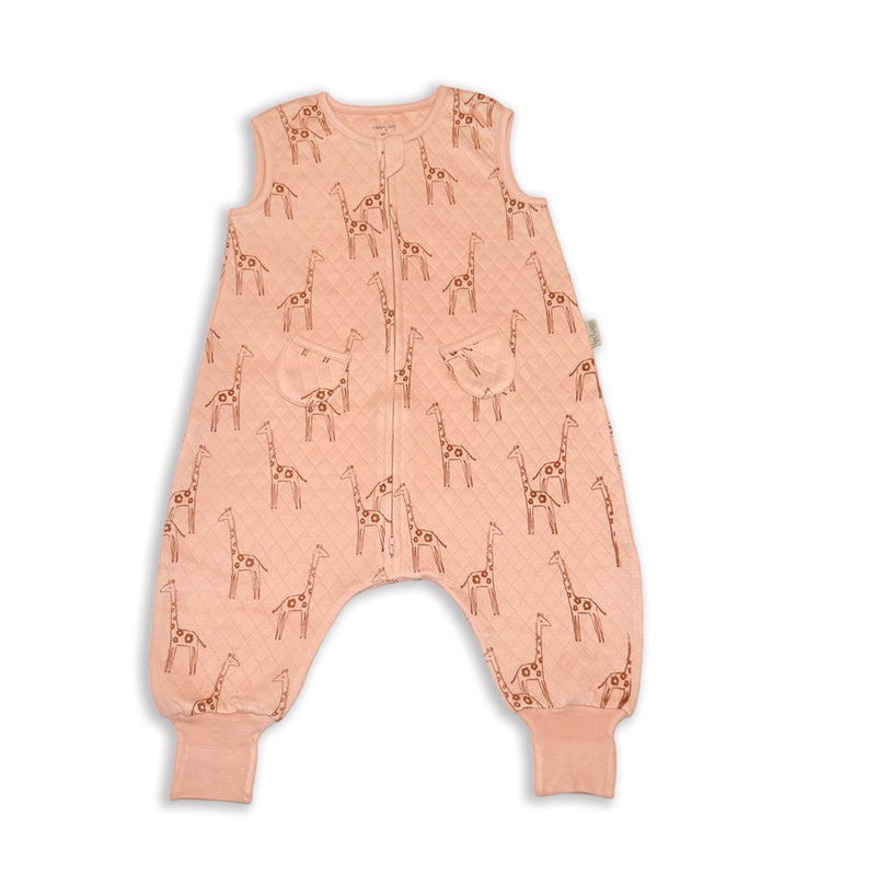 early walkser sack daisy giraffe print