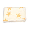 Large Bamboo Quilted Blanket (Starfish Print)