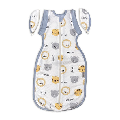 bamboo newborn socoon sack lion tiger bears