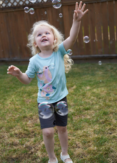 bamboo short sleeve tee cotton candy