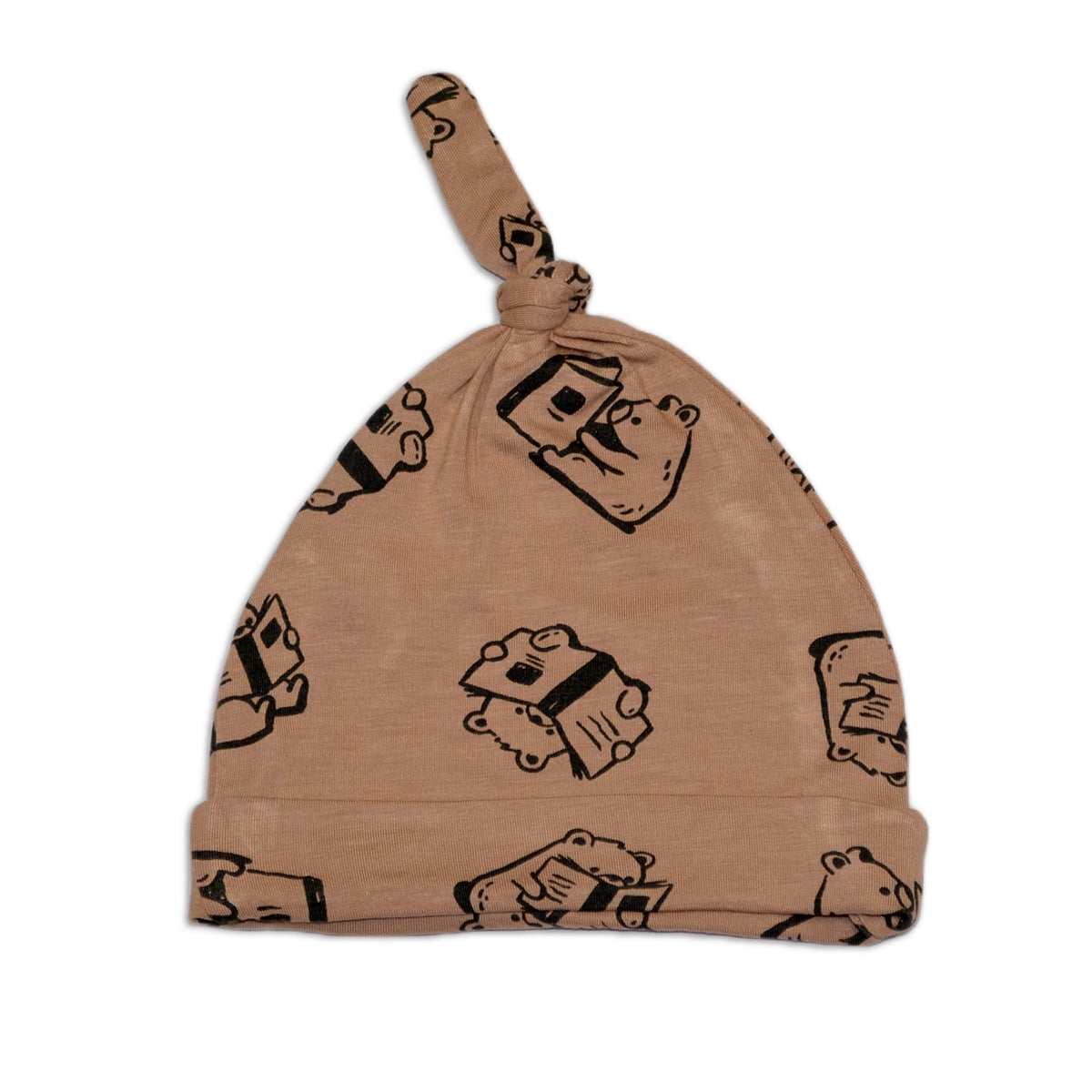 bamboo knot hat story book bear print