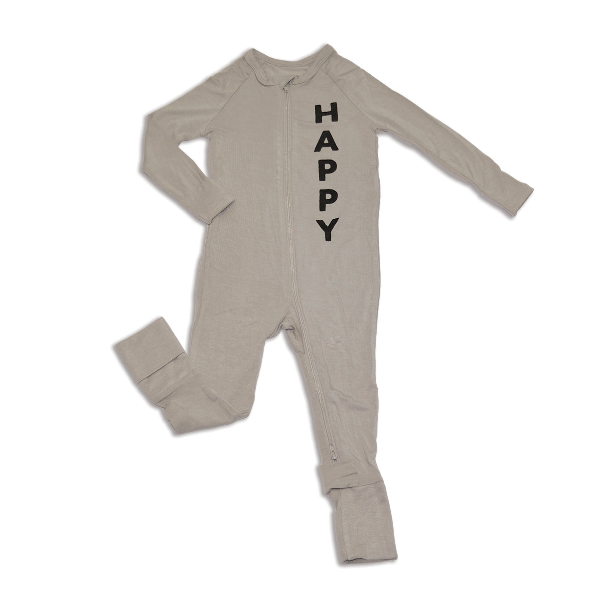 bamboo two way zipper romper porpoise