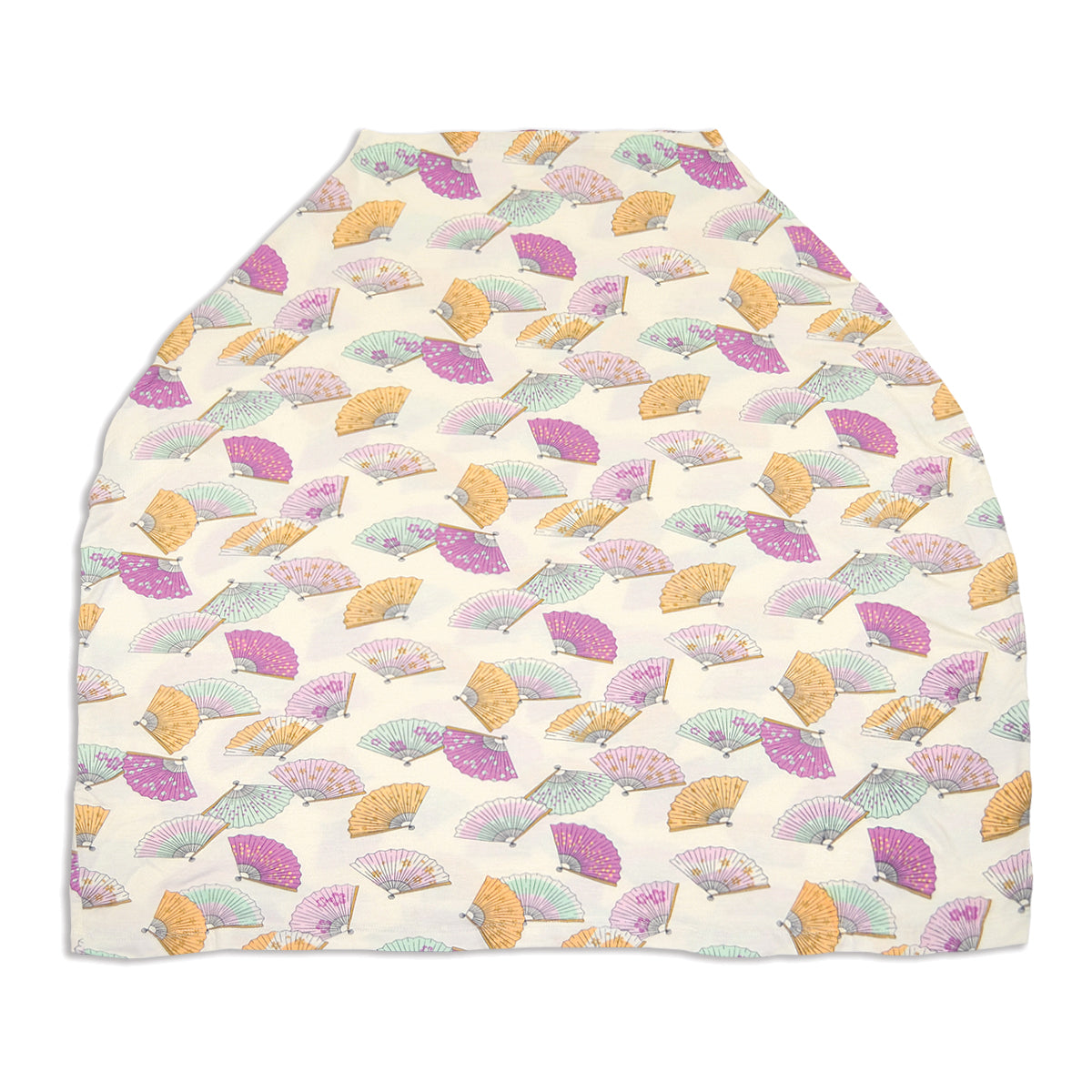 baby cover nursing poncho fancyfan print