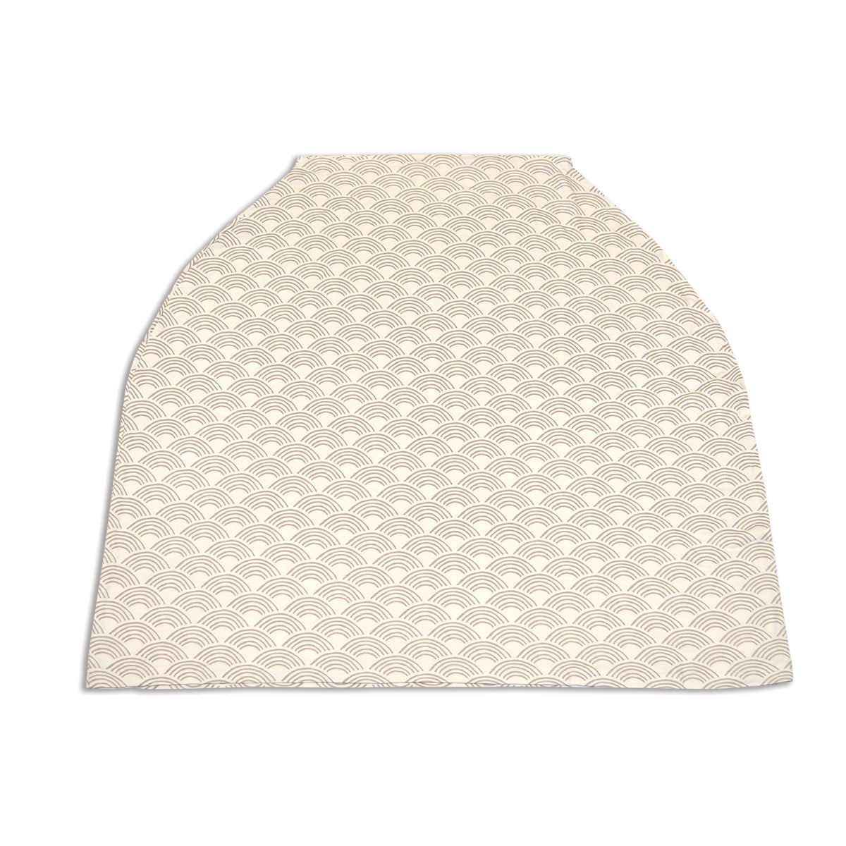 baby cover nursing poncho wobbly wave print