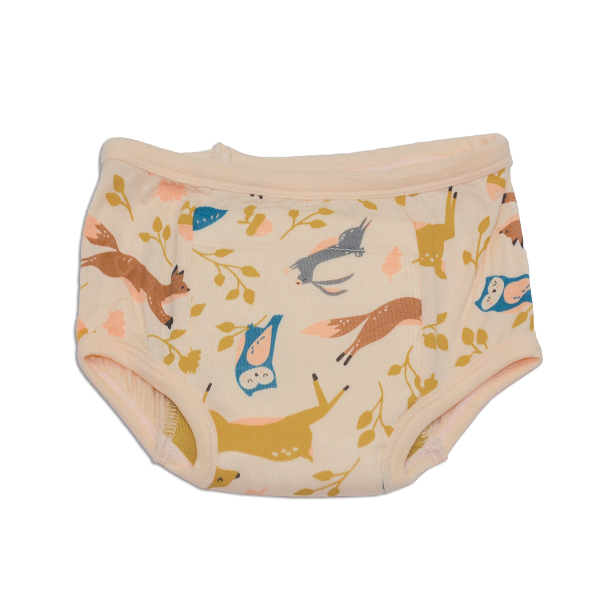 bamboo training pants woodland frolic print