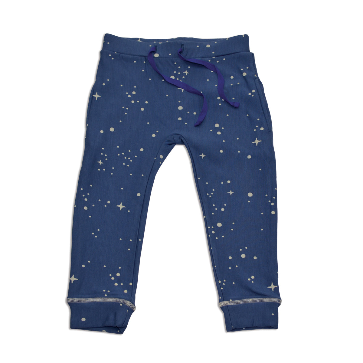 bamboo harem pants galaxy print