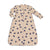 bamboo fleece sleep sack detachable sleeves heart flutter print