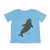 bamboo short sleeve graphic tee bluebonnet